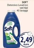 Offerta per Soft - Detersivo Lavatrice a 2,49€ in Acqua & Sapone