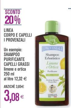 Offerta per I Provenzali - Shampoo Purificante Capelli Grassi  a 3,08€ in Coop