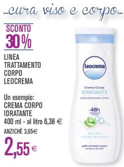 Offerta per Leocrema - Crema Corpo Idratante a 2,55€ in Coop