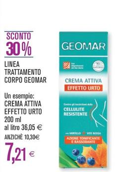 Offerta per Geomar - Crema Attiva Effetto Urto a 7,21€ in Coop