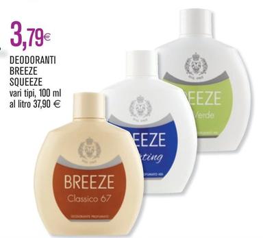 Offerta per Breeze - Deodoranti Squeeze a 3,79€ in Coop