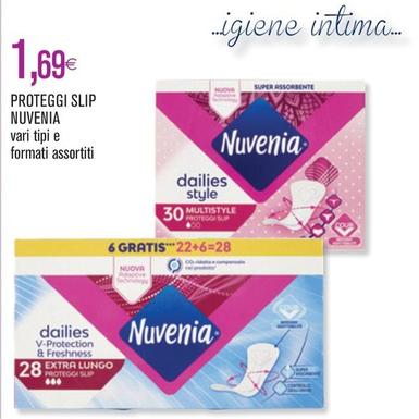 Offerta per Nuvenia - Proteggi Slip a 1,69€ in Coop