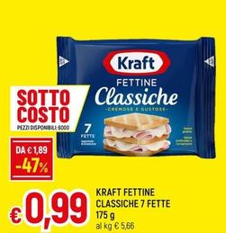 Offerta per Kraft - Fettine Classiche 7 Fette a 0,99€ in Famila