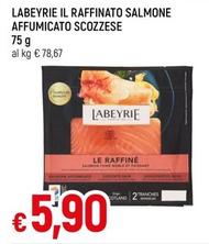 Offerta per Labeyrie - Il Raffinato Salmone Affumicato Scozzese a 5,9€ in Famila