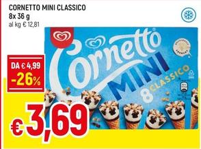 Offerta per Algida - Cornetto Mini Classico a 3,69€ in Famila