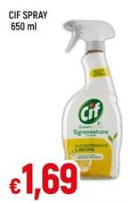 Offerta per Cif - Spray a 1,69€ in Famila