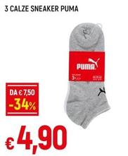 Offerta per Puma - 3 Calze Sneaker a 4,9€ in Famila
