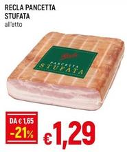Offerta per Recla - Pancetta Stufata a 1,29€ in Famila