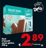 Offerta per Deco - Biscotti Senza Glutine a 2,89€ in Decò