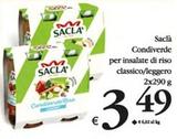 Offerta per Saclà - Condiverde Per Insalate Di Riso Classico/leggero a 3,49€ in Decò