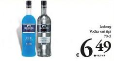 Offerta per Iceberg - Vodka a 6,49€ in Decò