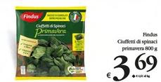 Offerta per Findus - Ciuffetti Di Spinaci Primavera a 3,69€ in Decò