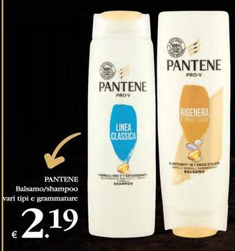 Offerta per Pantene - Balsamo/shampoo a 2,19€ in Decò
