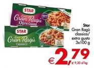 Offerta per Star - Gran Ragù Classico a 2,79€ in Decò