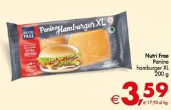 Offerta per Nutri Free - Panino Hamburger XL a 3,59€ in Decò