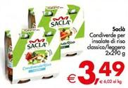 Offerta per Saclà - Condiverde Per Insalate Di Riso Classico/Leggero a 3,49€ in Decò