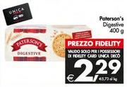 Offerta per Paterson's - Digestive a 2,29€ in Decò