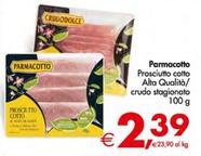 Offerta per Parmacotto - Prosciutto Cotto Alta Qualità/Crudo Stagionato a 2,39€ in Decò