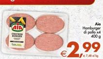 Offerta per Aia - Hamburger Di Pollo a 2,99€ in Decò