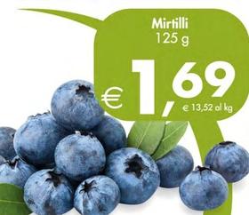 Offerta per Mirtilli a 1,69€ in Decò