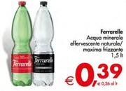Offerta per Ferrarelle - Acqua Minerale Effervescente Naturale/Maxima Frizzante a 0,39€ in Decò