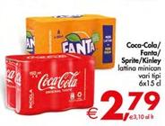 Offerta per Coca-Cola/Fanta/Sprite/Kinley a 2,79€ in Decò