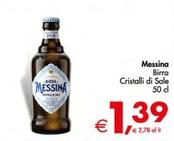 Offerta per Messina - Birra Cristalli Di Sale a 1,39€ in Decò