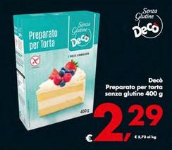 Offerta per Decò - Preparato Per Torta Senza Glutine a 2,29€ in Decò