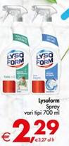 Offerta per Lysoform - Spray a 2,29€ in Decò
