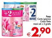 Offerta per Foxy - Carta Igienica Color/Seta Maxi a 2,9€ in Decò