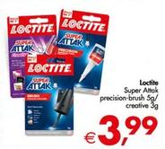 Offerta per Loctite - Super Attak Precision-Brush a 3,99€ in Decò