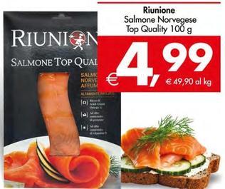 Offerta per Riunione Industrie Alimentari - Salmone Norvegese Top Quality a 4,99€ in Decò