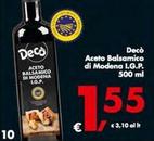 Offerta per Decò - Aceto Balsamico Di Modena I.G.P. a 1,55€ in Decò