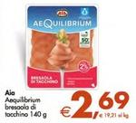 Offerta per Aequilibrium Aia - Bresaola Di Tacchino a 2,69€ in Decò