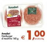 Offerta per Amadori - Hamburger Di Tacchino a 1€ in Decò