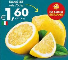 Offerta per Lilt - Limoni a 1,6€ in Decò