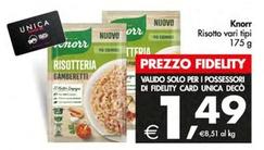 Offerta per Knorr - Risotto a 1,49€ in Decò