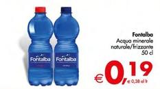 Offerta per Fontalba - Acqua Minerale Naturale a 0,19€ in Decò