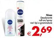 Offerta per Nivea - Deodorante Roll-On a 2,69€ in Decò