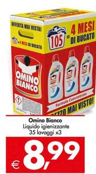 Offerta per Omino Bianco - Liquido Igienizzante a 8,99€ in Decò