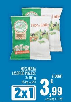 Offerta per Caseificio Pugliese - Mozzarella a 3,99€ in Conad Superstore
