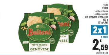 Offerta per Buitoni - Pesto a 2,59€ in Conad Superstore