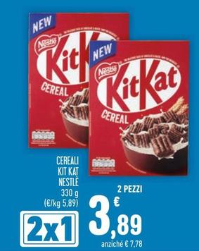 Offerta per Nestlè - Cereali Kit Kat a 3,89€ in Conad Superstore