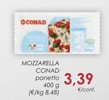 Offerta per Conad - Mozzarella a 3,39€ in Conad Superstore