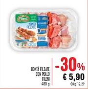Offerta per Fileni - E Bontà Filzate Con Pollo a 5,9€ in Conad Superstore
