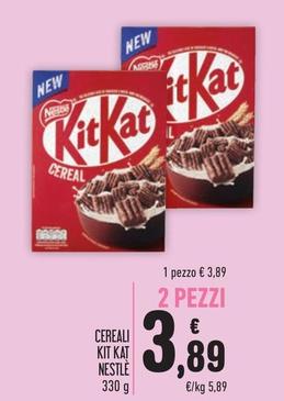 Offerta per Nestlè - Cereali Kit Kat a 3,89€ in Spazio Conad