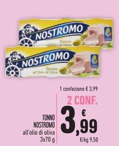 Offerta per Nostromo - Tonno a 3,99€ in Spazio Conad