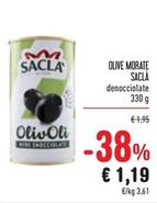 Offerta per Saclà - Olive Morate a 1,19€ in Spazio Conad