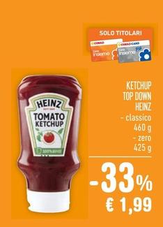 Offerta per Heinz - Ketchup Top Down a 1,99€ in Spazio Conad