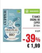 Offerta per Cupper Tee - Tè Bianco Original Bio a 1,99€ in Spazio Conad